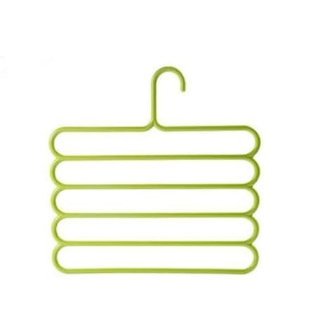 علاقة ملابس بلاستيكية متعددة الأغراض بخمس طبقات