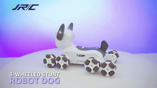 8‑Wheel Multi‑Functional RC Robot Dog