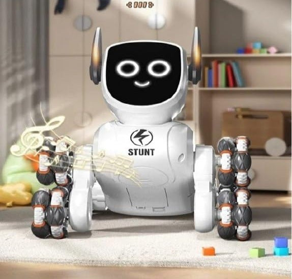 8‑Wheel Multi‑Functional RC Robot Dog