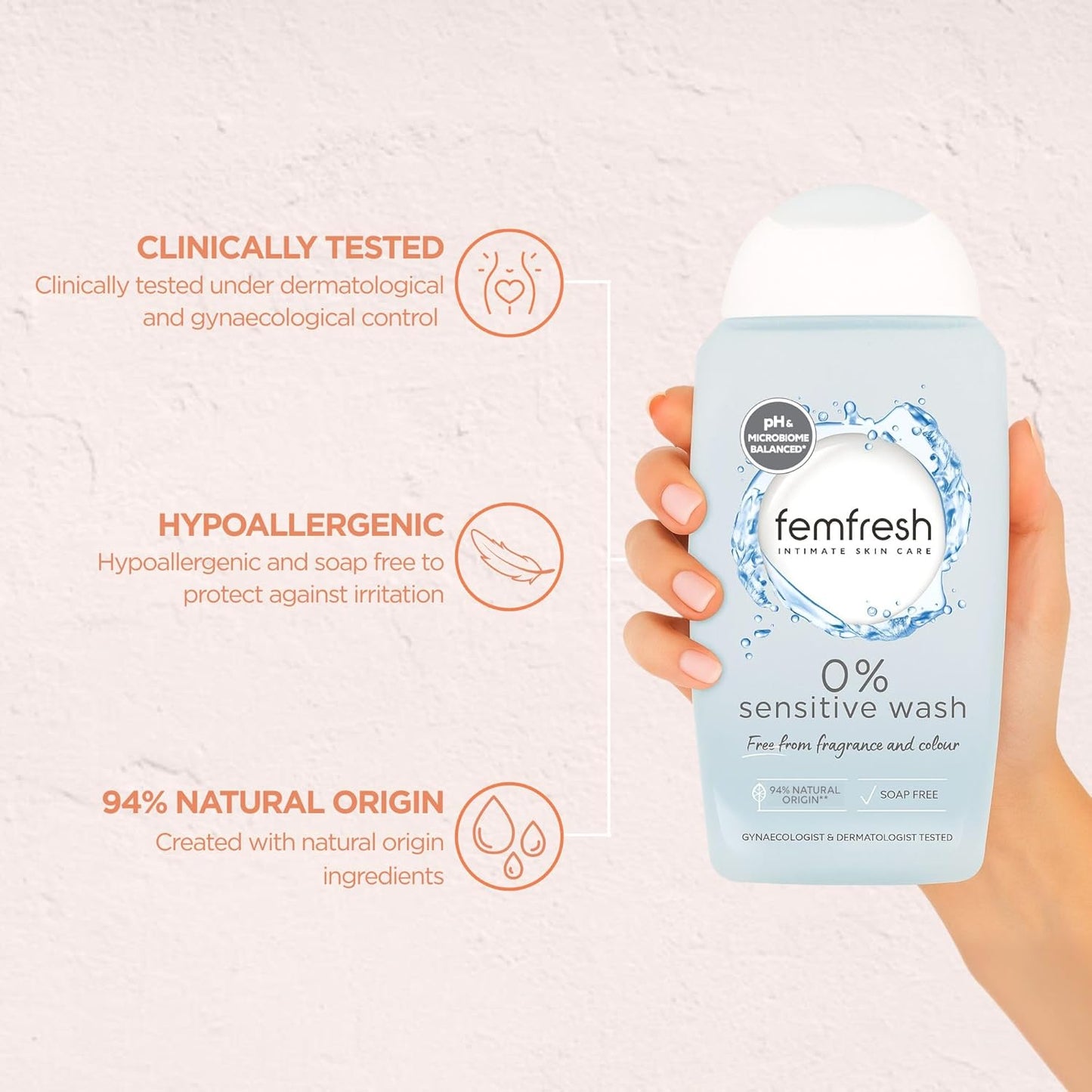 Femfresh - 0% Sensitive Intimate Wash (Original)