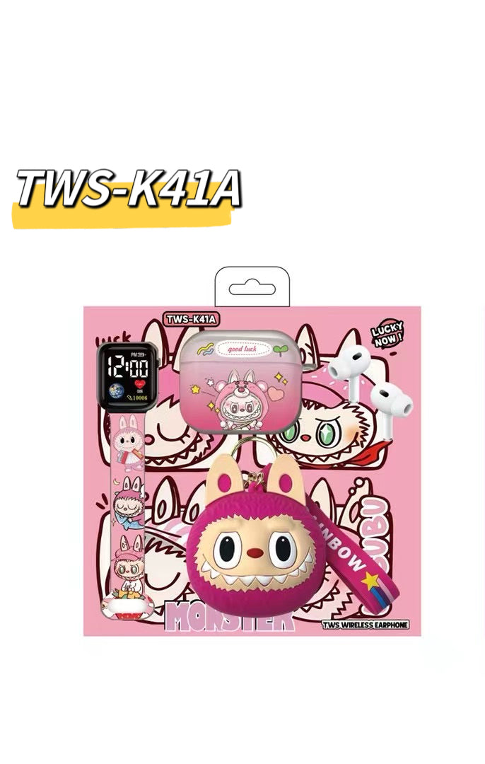 لابوبو - مجموعة هدايا سماعات الأذن اللاسلكية